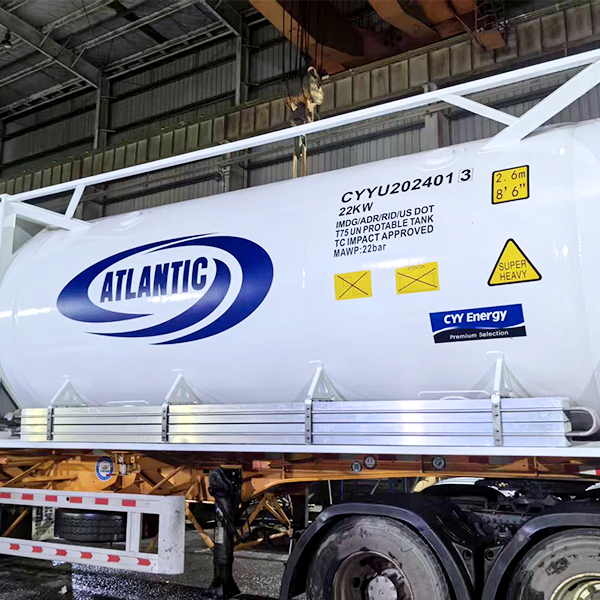 L'envoi de 1x 20'tk (conteneur de réservoir) en Malaisie a été chargé avec succès le 14 juin.