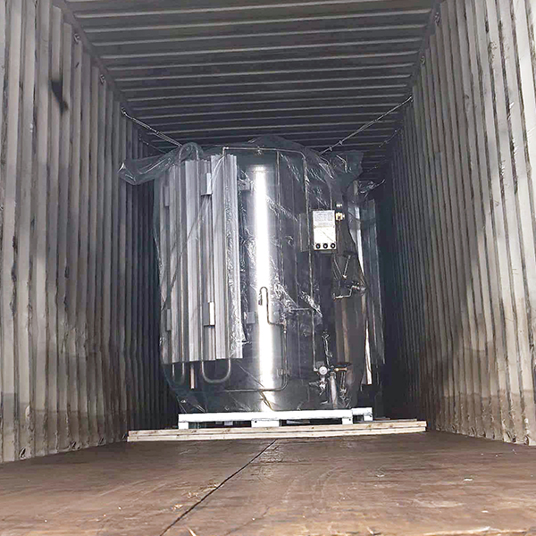 4 unités de micro-réservoirs en vrac de 1 m³ exportées vers la Malaisie dans un conteneur 40HQ, chargées le 26 décembre