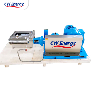 Pompe à piston à grand débit et moyenne pression